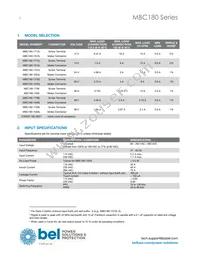 MBC180-1T58L Datasheet Page 2