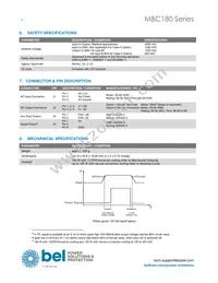 MBC180-1T58L Datasheet Page 4