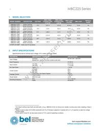 MBC225-1024L-2 Datasheet Page 2