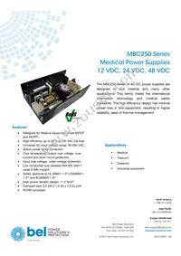 MBC250-1048G Datasheet Cover