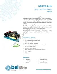 MBC550-1T58 Datasheet Cover