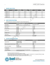 MBC550-1T58 Datasheet Page 2