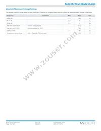 MBCM270T338M235A00 Datasheet Page 3