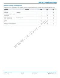 MBCM270T450M270A00 Datasheet Page 3