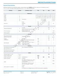 MBCM270T450M270A00 Datasheet Page 12