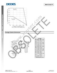 MBR10100CTP Datasheet Page 3