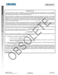 MBR10100CTP Datasheet Page 4
