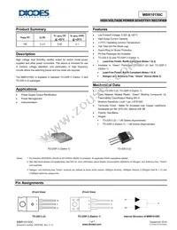 MBR10150CTF-E1 Datasheet Cover
