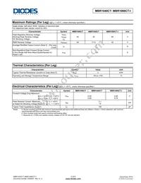 MBR1060CT-I Datasheet Page 2
