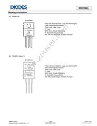 MBR1060CTF-E1 Datasheet Page 3