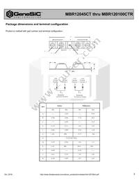 MBR120100CTR Datasheet Page 3