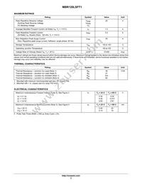 MBR120LSFT3 Datasheet Page 2