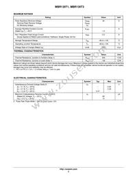 MBR130T3 Datasheet Page 2