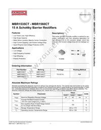 MBR1550CT Datasheet Page 2