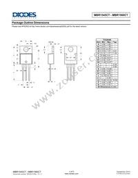 MBR1560CT Datasheet Page 4
