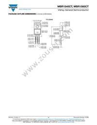 MBR1560CTHE3/45 Datasheet Page 4