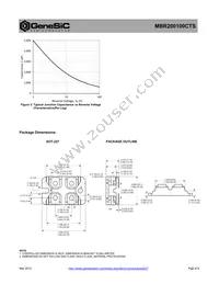 MBR200100CTS Datasheet Page 2