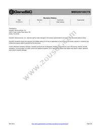 MBR200100CTS Datasheet Page 3