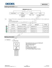 MBR20200CTF-E1 Datasheet Page 2