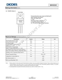 MBR20200CTF-E1 Datasheet Page 3