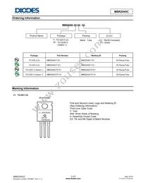 MBR2045CTF-E1 Datasheet Page 2