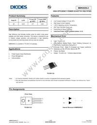 MBR2045LCT-E1 Datasheet Cover