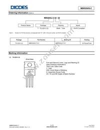 MBR2045LCT-E1 Datasheet Page 2