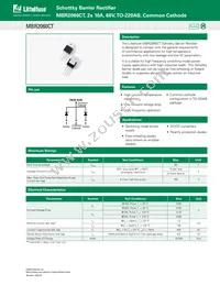 MBR2060CT Datasheet Cover