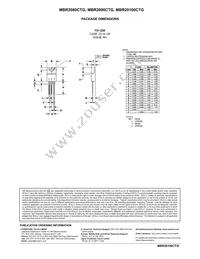 MBR2080CT Datasheet Page 4