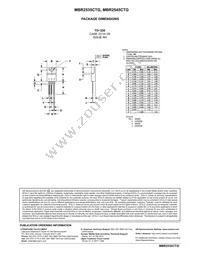 MBR2535CTG Datasheet Page 4