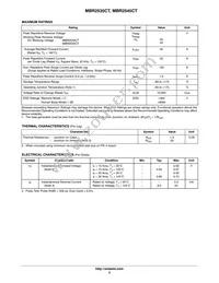 MBR2545CT Datasheet Page 2