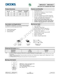 MBR2560CT Datasheet Cover