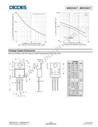 MBR2560CT Datasheet Page 3