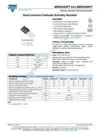 MBR3050PT-E3/45 Datasheet Cover