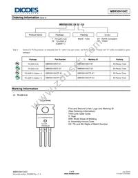 MBR30H100CTF-E1 Datasheet Page 2