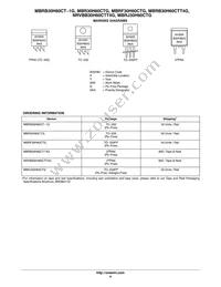 MBR30H60CTG Datasheet Page 6