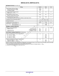 MBR30L45CTG Datasheet Page 2