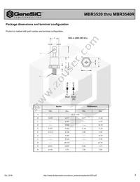 MBR3540R Datasheet Page 3
