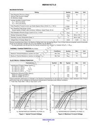 MBR4015CTL Datasheet Page 2
