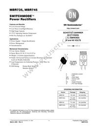 MBR745 Datasheet Cover