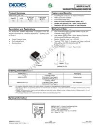 MBRB10100CT Datasheet Cover