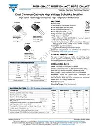 MBRB10H90CT-E3/45 Datasheet Cover