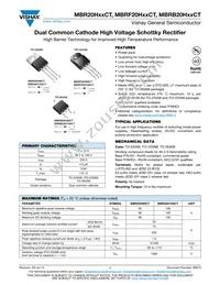 MBRB20H90CT-E3/45 Datasheet Cover