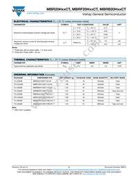 MBRB20H90CT-E3/45 Datasheet Page 2