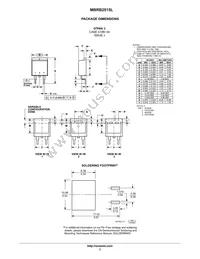MBRB2515L Datasheet Page 3