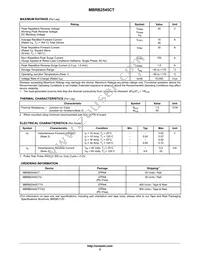 MBRB2545CT Datasheet Page 2
