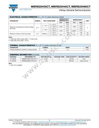 MBRB25H60CTHE3/81 Datasheet Page 2