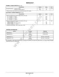 MBRB3030CTT4 Datasheet Page 2