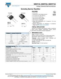 MBRB750HE3_A/I Datasheet Cover