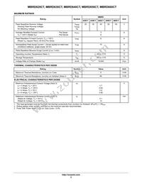 MBRD660CT Datasheet Page 2